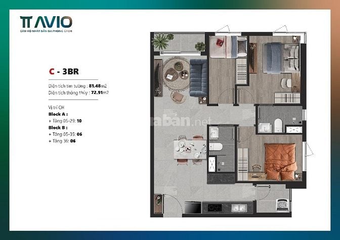 MUA TRẢ GÓP CĂN HỘ NHẬT BẢN TT AVIO TẠI TT DĨ AN CHỈ 9 TRIỆU / THÁNG 