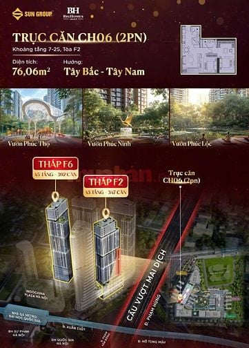 Sun Feliza Suites - Cơ hội đầu tư vàng căn hộ đẳng cấp 6* chỉ từ 1,5tỷ