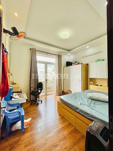🏠BÁN NHÀ MỚI ĐẸP — 1 TRỆT 3 LẦU SÂN THƯỢNG — HẺM 6M THÔNG - GIÁP AEON