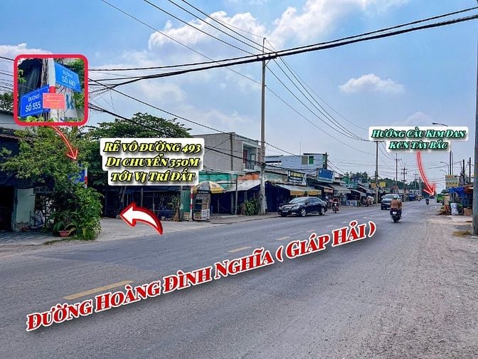 BÁN ĐẤT CÁCH KCN TÂY BẮC CỦ CHI 50M GIÁ CHỈ 720TR