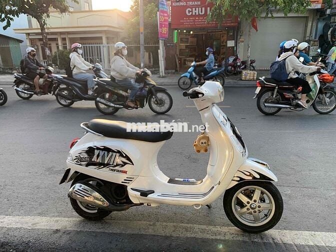 Vespa Lx125 Trắng Sạch Đẹp Sang