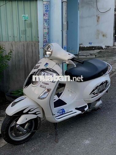 Vespa Lx125 Trắng Sạch Đẹp Sang
