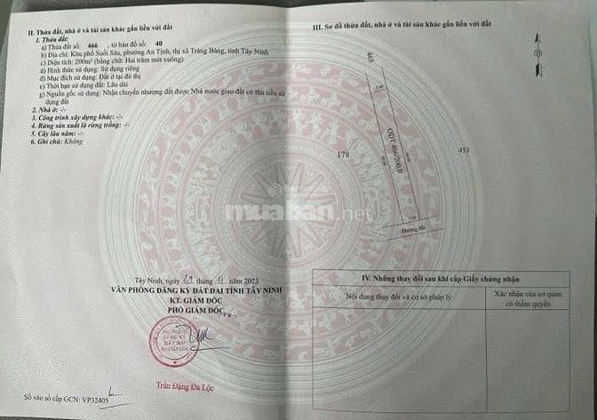 Chuyên bán đất các loại khu vực ở Tây Ninh từ 350 Triệu-950 Triệu