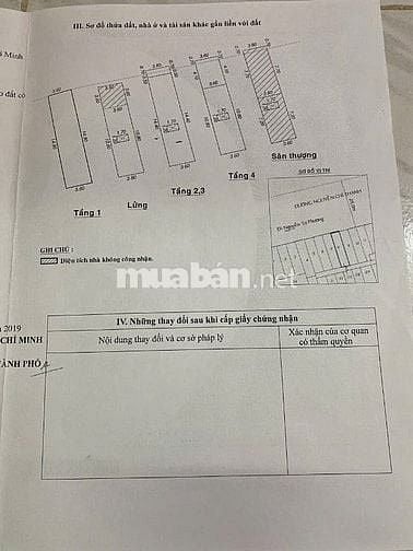 🌷 🌷 🌷 BÁN NHÀ 2 MẶT TIỀN TRƯỚC VÀ SAU : 111 NGUYỄN CHÍ THANH 