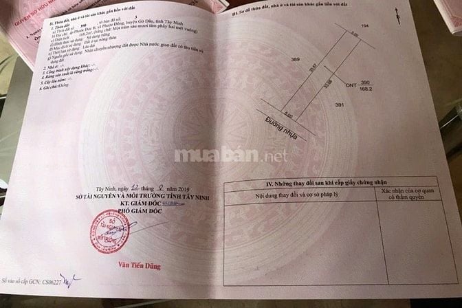 Chuyên bán đất các loại khu vực ở Tây Ninh từ 350 Triệu-950 Triệu