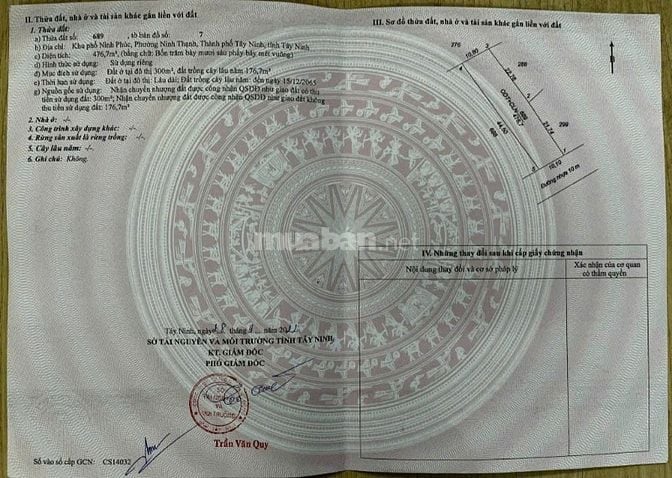 Chuyên bán đất các loại khu vực ở Tây Ninh từ 350 Triệu-950 Triệu