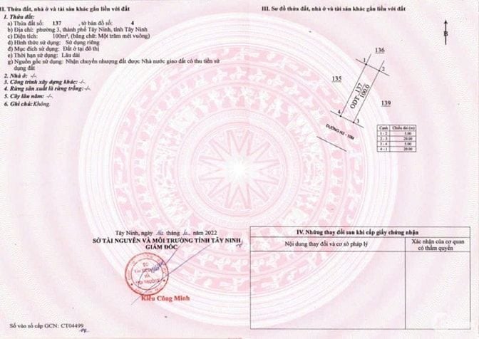 Chuyên bán đất các loại khu vực ở Tây Ninh từ 350 Triệu-950 Triệu