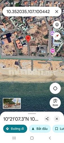 Bán khu DL nghĩ dương phường 8 thành phố vũng tàu dt 838m (20x43m) 