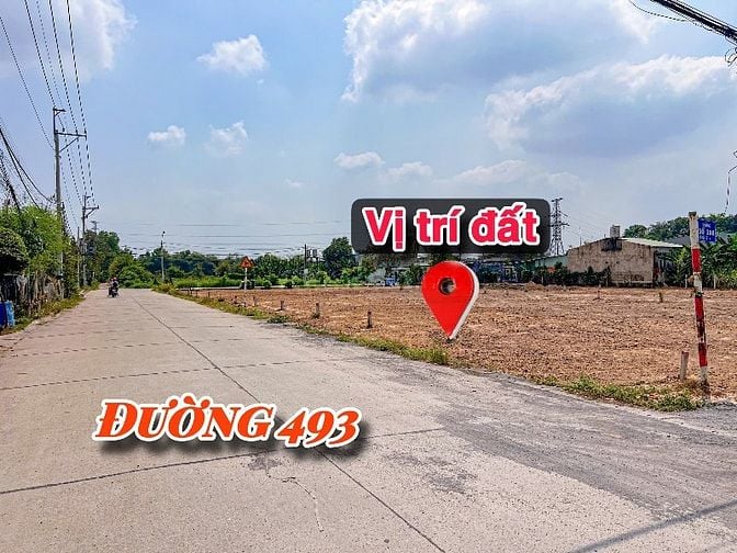 Kẹt tiền bán nhanh lô đất SHR gần cầu vượt Củ Chi giá chỉ 900tr