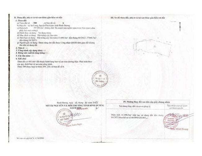 Cho thuê đất trống CLN tại Xã An Long, Tp. Hồ Chí Minh giá 20tr DT 4,5