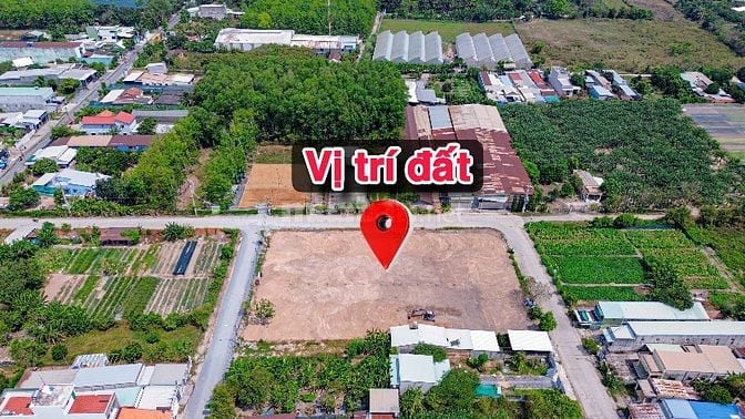 Kẹt tiền bán nhanh lô đất SHR gần cầu vượt Củ Chi giá chỉ 900tr