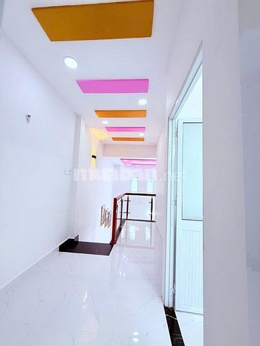 XÃ BÀ ĐIỂM🏡 NHÀ MỚI HOÀN TOÀN – SAU LƯNG CHỢ XTT – GIÁ 1T 639tr TL