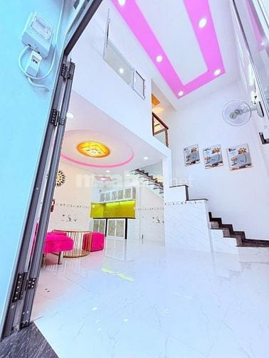 XÃ BÀ ĐIỂM🏡 NHÀ MỚI HOÀN TOÀN – SAU LƯNG CHỢ XTT – GIÁ 1T 639tr TL