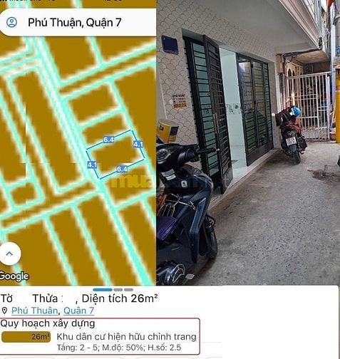 NHÀ NHỎ XINH 2 TẦNG – GÒ Ô MÔI QUẬN 7 – SỔ HỒNG RIÊNG – GIÁ CHỈ 2.9 TỶ