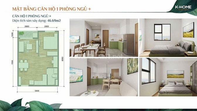 K-HOME APARTMENT – CĂN HỘ CHUẨN SINGAPORE, GIÁ CHỈ TỪ 778 TRIỆU
