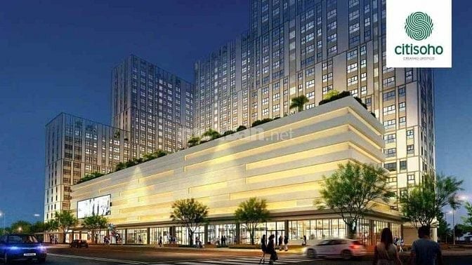 Cho thuê căn hộ Citisoho 2 phòng ngủ full nội thất Q2