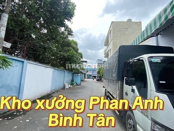 Cho thuê kho Hương Lộ 2, Phan Anh, Hồ Văn Long…, 412m2, 30 triệu