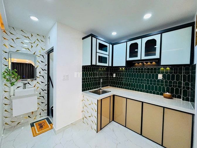 Nhà 1 lầu đẹp Cao Cấp hẻm Quang Trung, P10, Q.Gò Vấp, 3 phòng ngủ