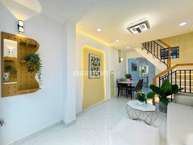 Nhà 1 lầu đẹp Cao Cấp hẻm Quang Trung, P10, Q.Gò Vấp, 3 phòng ngủ
