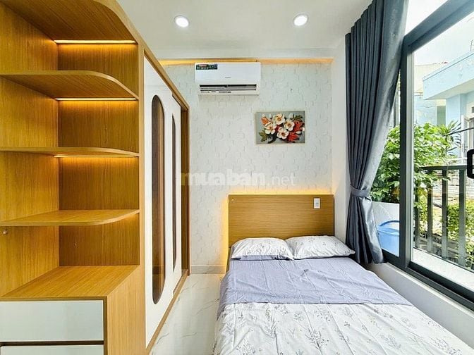 Nhà 1 lầu đẹp Cao Cấp hẻm Quang Trung, P10, Q.Gò Vấp, 3 phòng ngủ