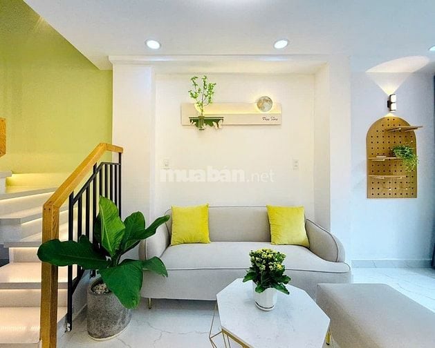 Nhà 1 lầu đẹp Cao Cấp hẻm Quang Trung, P10, Q.Gò Vấp, 3 phòng ngủ
