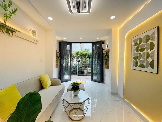 Nhà 1 lầu đẹp Cao Cấp hẻm Quang Trung, P10, Q.Gò Vấp, 3 phòng ngủ
