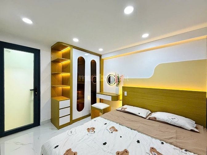 Nhà 1 lầu đẹp Cao Cấp hẻm Quang Trung, P10, Q.Gò Vấp, 3 phòng ngủ
