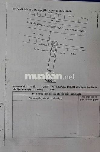 🌷 🌷 🌷 BÁN NHÀ MẶT TIỀN : 419 NGUYỄN THỊ THẬP - P. TÂN PHONG - Q. 7 