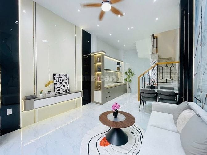 Nhà 3 lầu tuyệt đẹp Cao Cấp Lê Lợi, P1, Q.Gò Vấp, ngay ĐH Công Nghiệp
