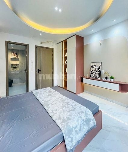 Nhà 3 lầu tuyệt đẹp Cao Cấp Lê Lợi, P1, Q.Gò Vấp, ngay ĐH Công Nghiệp