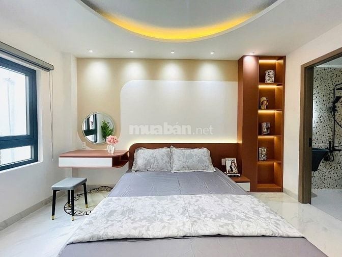 Nhà 3 lầu tuyệt đẹp Cao Cấp Lê Lợi, P1, Q.Gò Vấp, ngay ĐH Công Nghiệp