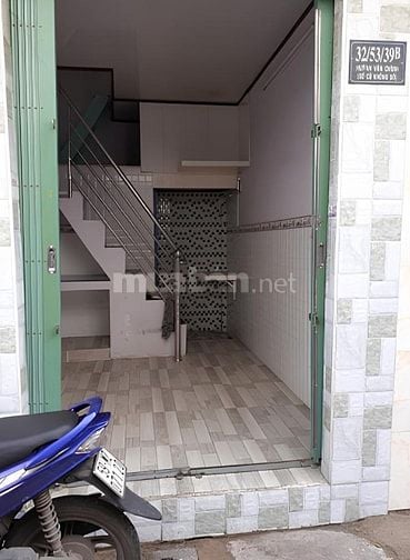 Nhà nhỏ đẹp gần chợ 1 lầu gác nhỏ hẻm thông sổ hồng Phú Trung Tân Phú