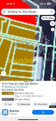 Chính chủ bán nhà Siêu Vị Trí, 44 Trương Quốc Dung - Nguyễn Văn Trỗi