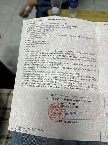 ✅⏩BÁN GẤP LÔ ĐẤT SHR 1/TÂN HIỆP 30 ,TÂN HIỆP,HÓC MÔN NAY LÀ XÃ HÓC MÔN