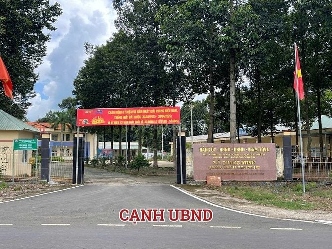 Đất mặt tiền đường 32m ngay chợ trường UBND Quang Minh