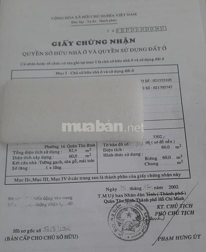 Nhà chính chủ ..Hẽm cụt rộng 6m khu rất yên tỉnh 