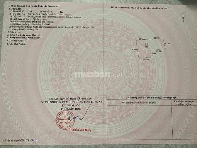 Bán đất mặt tiền đường xe tải 