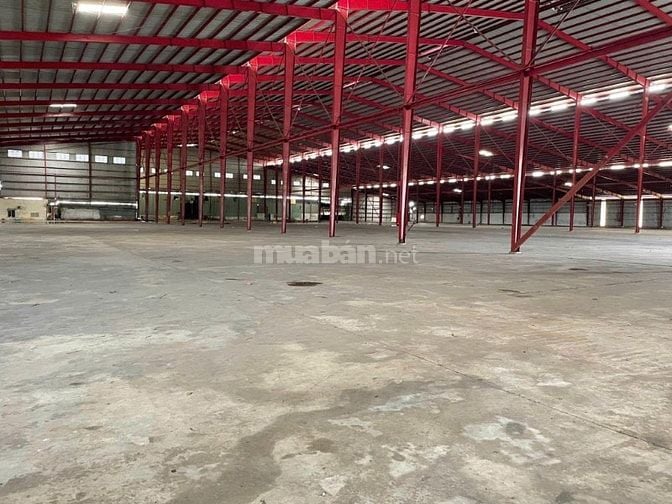 Cho thuê Kho Xưởng 20.000m2 , Tân An, Long An. Tiếp nhận đa ngành nghề
