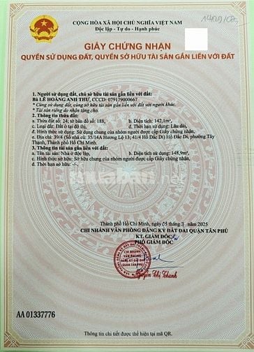 Xuất cảnh sang Mỹ cần bán Gấp Biệt thự kiểu Pháp