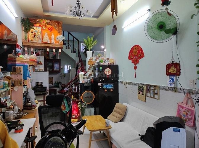 LÊ VĂN QUỚI [Bình tân] nhà 2 tầng, 2PN, 3*8m , hẻm rộng 6m