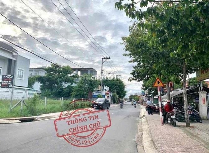 TIN THẬT🆘KẸT TIỀN BÁN GẤP LÔ GÓC 2MT TT CỦ CHI 216m2 420tr SHR CÓ THỔ