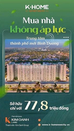 K-HOME APARTMENT – CĂN HỘ CHUẨN SINGAPORE, GIÁ CHỈ TỪ 778 TRIỆU