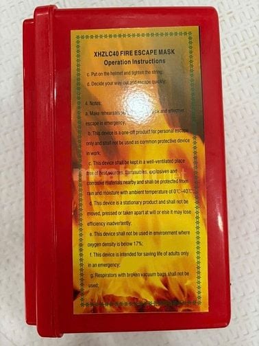 Mặt nạ phòng chống khói độc thoát hiểm PCCC.