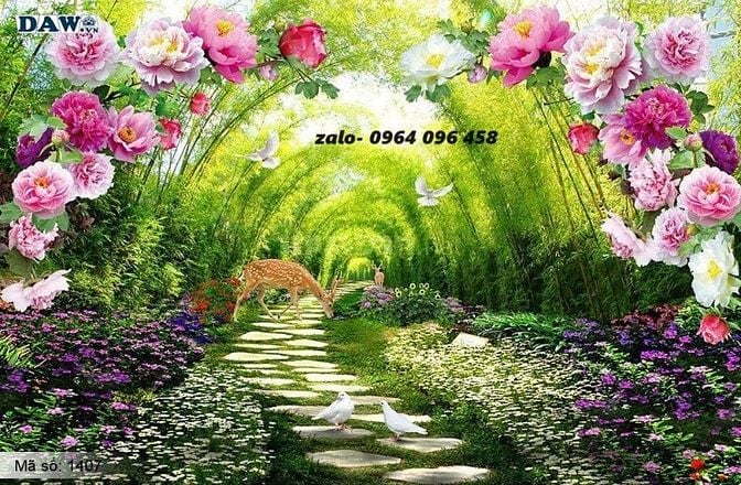 Tranh 3d - tranh gạch 3d - gạch tranh 3d - KJHG5
