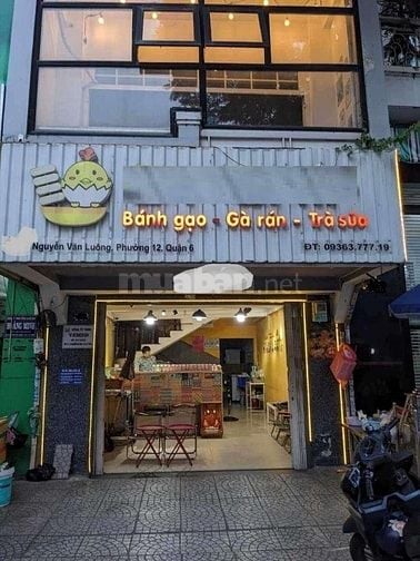 Bán nhà mặt tiền Nguyễn Văn Luông, P.12, Q.6 giá 12.5 tỷ
