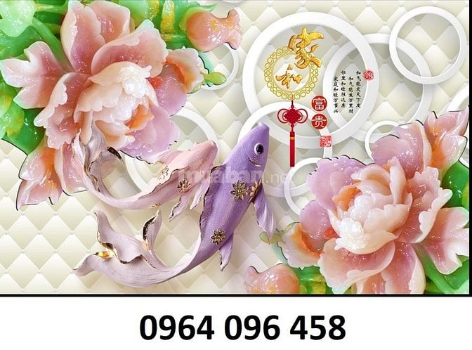 Tranh gạch 3d trang trí phòng khách đẹp sang trọng - SXX44