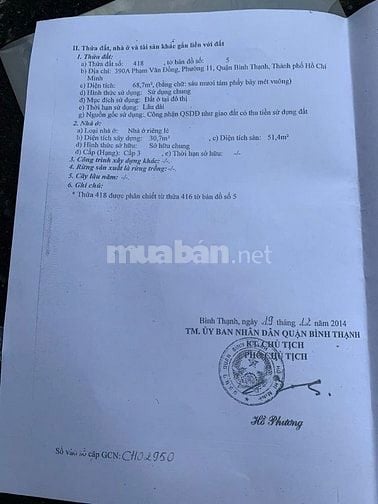 Bán đất mặt tiền Phạm Văn Đồng phường 11 Bình Thạnh giá 15,7 tỷ