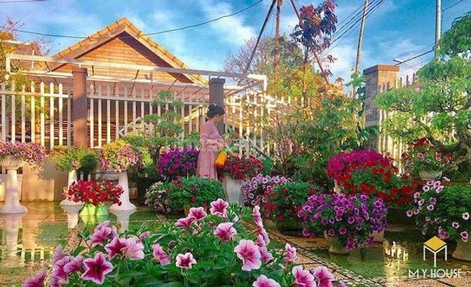 Cần Bán gấp nhà vườn , mặt tiền xe hơi ,có 2 lỗi vào 