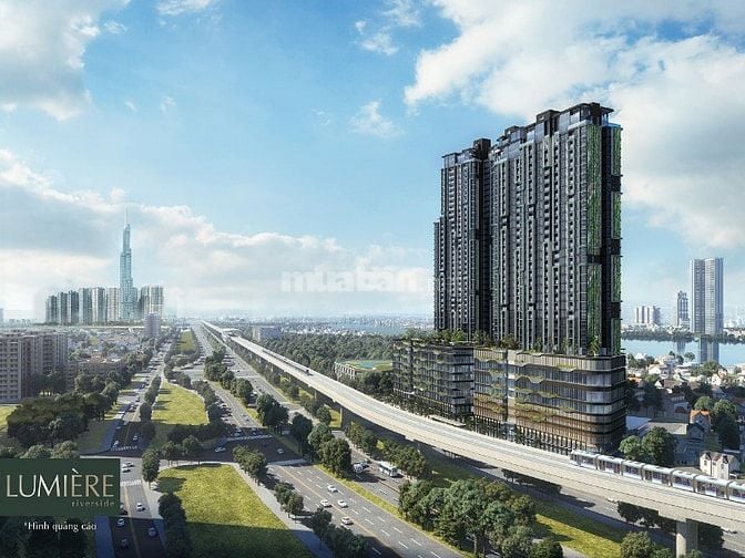 Cần bán Căn hộ tại Lumiere Riverside tầng cao gồm 2 phòng ngủ 77m2