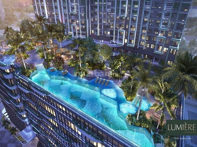 Cần bán Căn hộ tại Lumiere Riverside tầng cao gồm 2 phòng ngủ 77m2